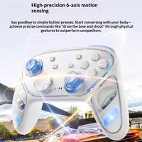 Control Remoto Inalámbrico Bluetooth AOLION N20 para Consola Nintendo Switch 2, Retro, con Programación de Macros, RGB, para Juegos de PC
