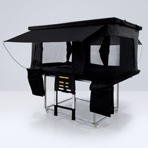 Nouvelle conception Tente de toit à levage vertical en alliage <span class=keywords><strong>d</strong></span>'aluminium, étanche quatre saisons, pour <span class=keywords><strong>camping</strong></span>-<span class=keywords><strong>car</strong></span> et voyages autonomes, >3000mm - Product Image 5