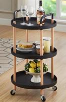Chariot de rangement multifonctionnel en métal pour la maison, le bureau et la cuisine, chariot utilitaire pour la cuisine