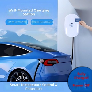 เครื่องชาร์จรถยนต์แบบติดผนัง รุ่นที่ 1 7KW 32A เฟสเดียว ป้องกันน้ำ IP65 พร้อมโครงสร้าง PC+ASA และระบบควบคุมด้วยการ์ด สำหรับใช้ในบ้าน - Product Image 5