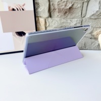 Étui pour Samsung Tab S10 S9 FE 10.9 Plus 12.4 13.1 pouces, coque arrière en acrylique pour Galaxy Tab A9 Plus S9 Fe 11 pouces, étuis avec support pour stylet