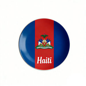 Assiette en céramique personnalisée style îles Pitcairn, Wallis et <span class=keywords><strong>Futuna</strong></span>, Haïti, Saint-Vincent-et-les-Grenadines – Vente en gros - Product Image 4