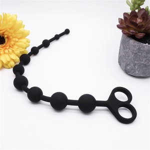 Tapón <span class=keywords><strong>Anal</strong></span> Grande de Silicona Negra, Juguetes Sexuales, Masajeador de Próstata Masculino, Suave y Sin Costuras, Entrenador <span class=keywords><strong>Anal</strong></span> para Principiantes - Product Image 6