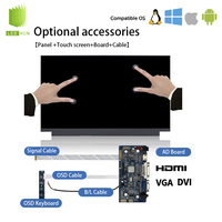 Layar LCD FHD BOE 13,3'' EV133FHM-N40 Panel Kontrol Sentuh Peralatan Medis Modul LCD 13,3 Inci