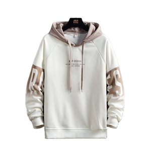 Sweat-shirts unisexes de haute qualité pour hommes, style streetwear, pull-over, vente en gros, logo brodé personnalisé, sweats à capuche - Product Image 1