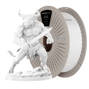 Vente en gros d'usine 1 kg 0,1,75 mm Tiges en plastique PETG Consommable pour imprimante 3D Filament <span class=keywords><strong>blanc</strong></span> pour impression 3D - Product Image 1