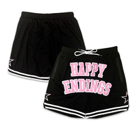 Pantalones cortos de baloncesto hasta la rodilla con bolsillo y cremallera, diseño de malla, venta al por mayor, logotipo personalizado, ropa de baloncesto bordada, nombre de equipo personalizado