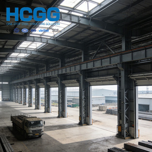 Entrepôt préfabriqué en structure métallique de 1000 à 10000 mètres carrés, ateliers, usines, <span class=keywords><strong>construction</strong></span> industrielle, service clé en main - Product Image 1