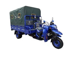 <span class=keywords><strong>250cc</strong></span> motorisé Open Cargo Tricycle essence trois roues moto pour cabine cargo motorisé tricycle avec tente arrière - Product Image 4