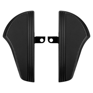 Kit <span class=keywords><strong>de</strong></span> repose-<span class=keywords><strong>pieds</strong></span> Defiance Rider en aluminium anodisé noir Lingtan, découpé à la machine, pour Touring Street Glide, avec couvre-pédales <span class=keywords><strong>de</strong></span> frein. - Product Image 1