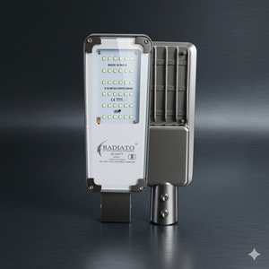 Solution d'éclairage LED extérieur Radiato, lampadaire étanche, éclairage routier haute luminosité pour usage résidentiel et commercial - Product Image 4