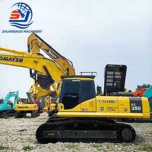 Venta caliente construcción de carreteras tipo 35 toneladas grande usado KOMATSU PC350 excavadora sobre orugas excavadora Cummins 2020 modelo 1,4 m³ cubo - Product Image 3