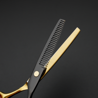 Ciseaux de coiffure professionnels haute performance CGX 6,0 pouces, kit de ciseaux de barbier HSS-034
