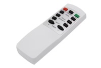 Télécommande universelle stéréo RCT 014 de haute qualité - Plastique ABS IR RF BLE Code fixe 14 touches Télécommande pour ventilateur avec portée de 10 m