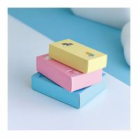 Boîte de papier portable personnalisée Macaron de vente chaude