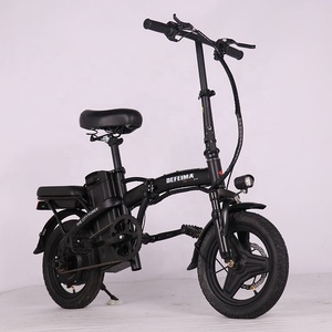 <b>Electric</b> City Bike Lithium Battery <b>Electric</b> Folding <b>Bicycle</b> for Adults 48v 14inch Small Folding <b>Electric</b> <b>Bicycle</b> - Product Image 5