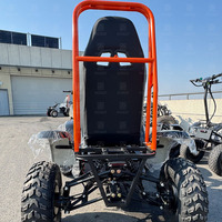 Quad utilitaire électrique tout-terrain, quad électrique robuste avec commande de treuil