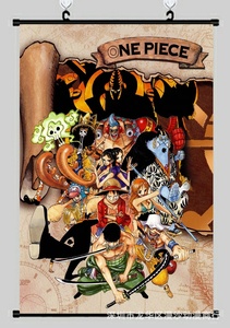 Póster Decorativo de Anime de One Piece, Cuadro Familiar, Pintura Decorativa <span class=keywords><strong>para</strong></span> Dormitorio, Cabecera, <span class=keywords><strong>Banner</strong></span> de <span class=keywords><strong>Internet</strong></span> - Product Image 6