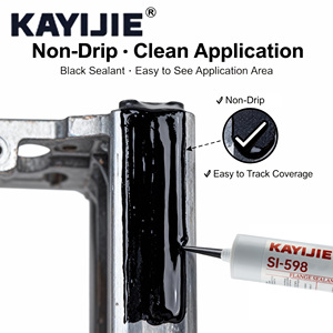 KAYIJIE SI-598/207/5910/5900/5699 Sellador Adhesivo <span class=keywords><strong>de</strong></span> Alto Rendimiento <span class=keywords><strong>de</strong></span> Curado Rápido Resistente a la Intemperie <span class=keywords><strong>de</strong></span> Uso General Neutro 100% Silicona - Product Image 4
