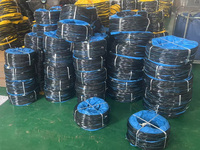 Tunnel de ventilation compressible en PVC de 500 mm (20 pouces) x 10 m pour usage industriel