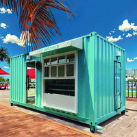 Alternative mobile de camion de nourriture de Chambre préfabriquée avec la structure en acier pour le magasin de magasin de Prrefeb d'affaires de vente de rue