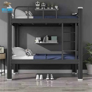 Hot Sale Adult Stapelbed Full Size School Slaapzaal Stapelbedden Voor Hostels Volwassen Stapelbed Appartement Katil Dubbele Katil dua Tingkat - Product Image 4