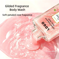 Gel de Ducha OEM Luminoso e Hidratante con Aroma a Flor de Durazno para Hombres y Mujeres con Ácidos de Frutas y Fragancia Añadidos