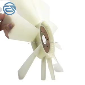 ใบพัดลมระบายความร้อนเครื่องยนต์สำหรับรถขุด รุ่น PC60-<span class=keywords><strong>7</strong></span> PC100-<span class=keywords><strong>7</strong></span> PC120-<span class=keywords><strong>7</strong></span> <span class=keywords><strong>PC130</strong></span>-<span class=keywords><strong>7</strong></span> ใบพัดลมเครื่องยนต์ 4D95 แบบ 10 แฉก - Product Image 2
