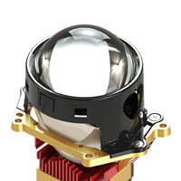 Phare de voiture universel à projecteur Bi-LED 3 pouces, lentille de phare LED pour feux de croisement et de route, 12V 24V pour mise à niveau de l'éclairage automobile