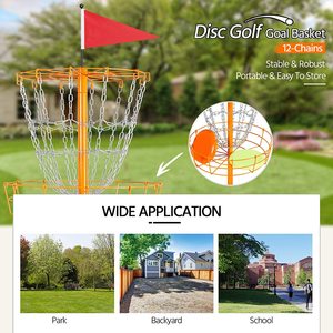 Disc Golf Cesta Para Jugar Golf Con Discos Tipo Frisbi, Porta til Kommen Sie mit 6 Stück Golf Discs mit Trage tasche - Product Image 6