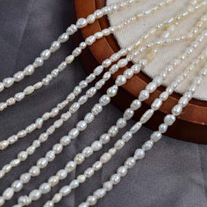 1007 Natural Freshwater Baroque Shape AA Grade 2-3mm Sizes Trendy <b>Charm</b> <b>Necklace</b> Elegant Pearl Jewelry - Product Image 6