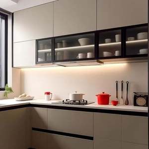 Muebles y Gabinetes de Cocina Modernos de Madera, Diseño Personalizado de Fábrica, Incluyendo Cocina y Islas de Cocina - Product Image 1