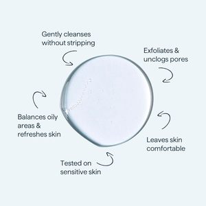 ETRUN ALISA OEM Nouveau Nettoyant Visage Bio Hydratant en <span class=keywords><strong>Gel</strong></span> <span class=keywords><strong>Moussant</strong></span> Doux Contrôle du Sébum Acides Aminés - Product Image 4