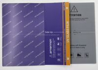 0.08-0.25mm 5H UV Harden Film Protecteur D'écran Tout Téléphone Mobile Compatible pour Samsung iPhone 6-8 pouces Fabriqué TPU PC UV Durcissement
