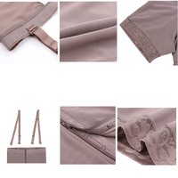 Pantalon de mise en forme en caoutchouc taille plus, body shaper, releveur de fesses, sous-vêtements, releveur de fesses, shapers pour le ventre pour femmes
