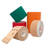 Bande de kinésiologie prédécoupée imperméable de 5 cm pour la santé, la compression et le sport, vente en gros personnalisée