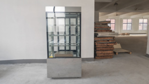 Refrigerador <span class=keywords><strong>Vertical</strong></span> para Pasteles, <span class=keywords><strong>Vitrina</strong></span> Refrigerada para Pastelería, Refrigerador de Exhibición de Cuatro Lados - Product Image 2