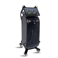 Épilation au laser diode professionnelle à 3 longueurs d'onde 808 nm, épilation permanente au laser diode