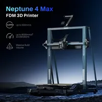 Imprimante 3D Elegoo Neptune 4 Max à nivellement automatique 420*420*480mm, taille d'impression FDM