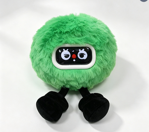 Juguete de peluche inteligente con IA, colorido y suave, con pantalla de expresión y función de conversación. - Product Image 1