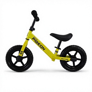 Vélo d'équilibre de 12 pouces pour enfants, structure légère avec cadre stable pour les cyclistes débutants - Product Image 5