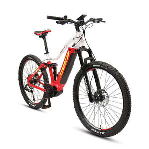 Vélo électrique de montagne TXED populaire avec cadre en alliage d'aluminium, <span class=keywords><strong>moteur</strong></span> central et suspension intégrale, pneus larges - Product Image 3