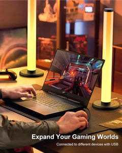 360 độ bầu không khí Máy tính để bàn đèn TV <span class=keywords><strong>PC</strong></span> trở lại thanh ánh sáng rgbic màu ma thuật phòng chơi game môi trường xung quanh LED thông minh ánh sáng từ xa ứng dụng điều khiển - Product Image 4