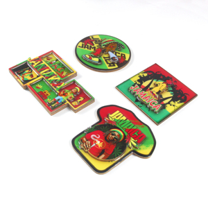 Imán de Refrigerador de Recuerdo de Viaje con Forma Personalizada en 3D, Imán de Resina y Madera de Tailandia, Jamaica, <span class=keywords><strong>Mallorca</strong></span>, Venta al por Mayor - Product Image 3