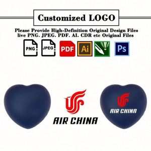 Promotion Gift Custom <b>Shape</b> Pu <b>Foam</b> Squeeze Relief Toy Heart Stress Ball Eco-friendly Portable - Product Image 2