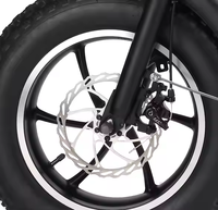 Trottinette électrique tout-terrain à gros pneus 500W 48V avec moteur intégré, nouveau design, longue autonomie, intelligente, livraison rapide