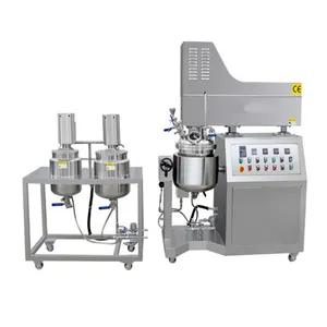 Vacuum Emulsifying Mixer Cosmetic Cream Making Machine Homogenizer Mixer Emulsifier