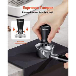 51mm <b>Espresso</b> Stainless Steel Coffee <b>Tamper</b> with Spring <b>Tampers</b> Product - Product Image 2
