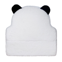 VENTE FLASH 2022 Fauteuil-canapé pour enfants en polaire berbère Panda, meubles de salon, pouf, vente en gros personnalisée, canapé en mousse