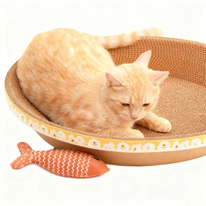 Accessori di Lusso per Animali Domestici, Tiragraffi Ecologico per Gatti <span class=keywords><strong>Maine</strong></span> <span class=keywords><strong>Coon</strong></span>, Grattatoi in Cartone Ondulato - Product Image 1